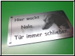 Warnschild