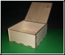 Holz-K�stchen mit Klappdeckel u. Wunsch-Gravur