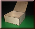 Holz-K�stchen mit Klappdeckel u. Wunsch-Gravur